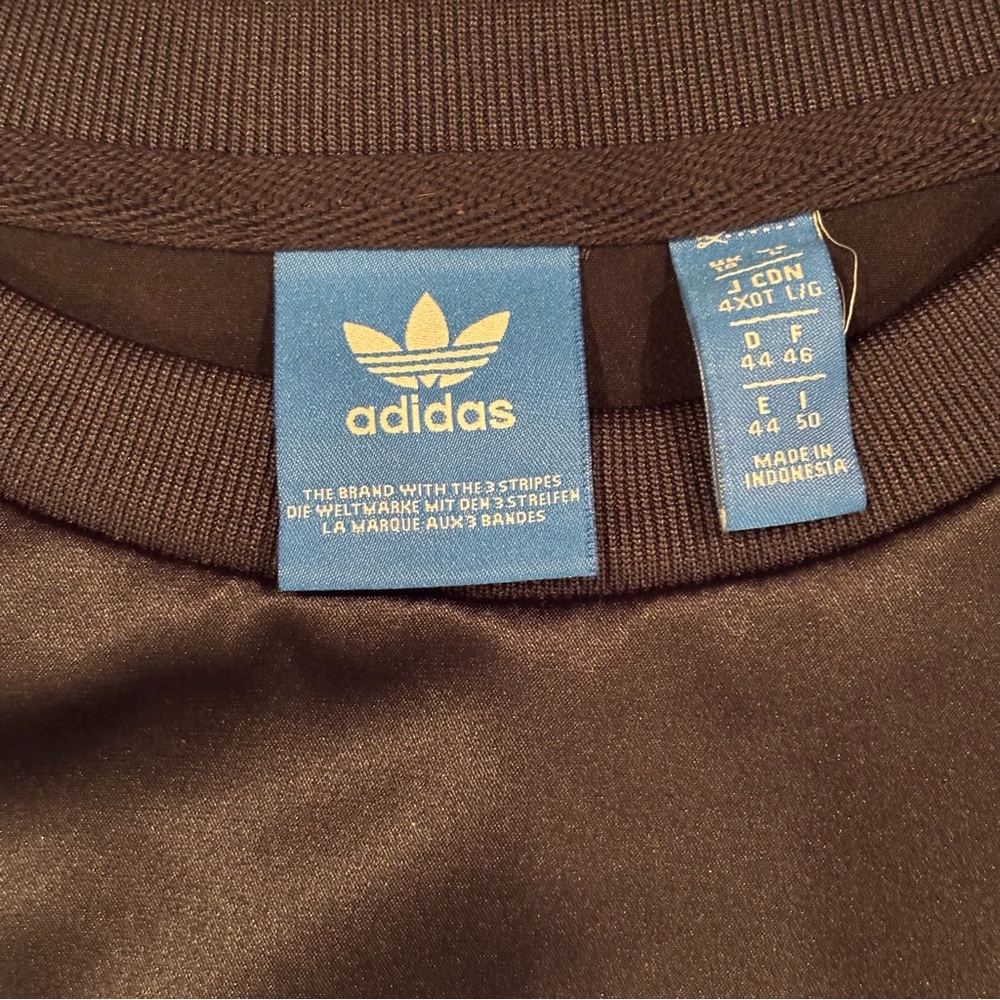 Adidas Women's Dark Blue Crewneck Sweatshirt - Picture 3 of 9
